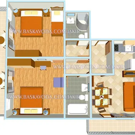 Apartman Jakir Baska Voda